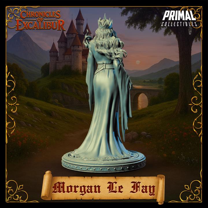 Witch Queen, Morgan Le Fay - Unpainted Miniature