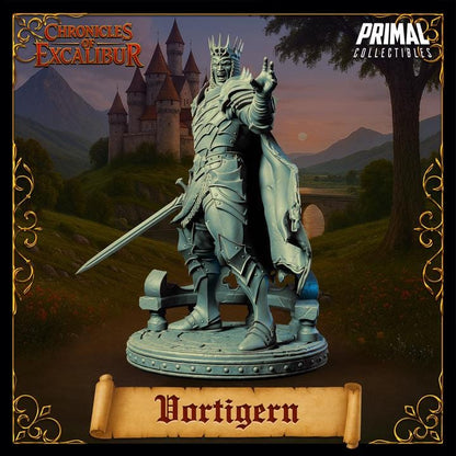 King Vortigern - Unpainted Miniature