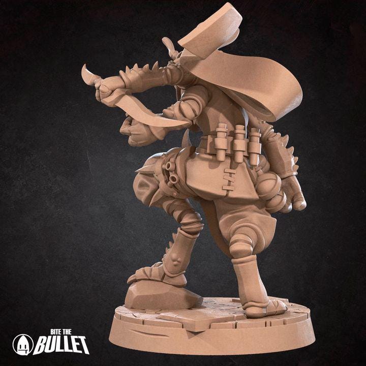 Thrikreen Assassin - 32mm, 35mm Scale - Unpainted Miniature