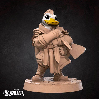 Duckfolk Rogue - 32mm, 35mm Scale - Unpainted Miniature