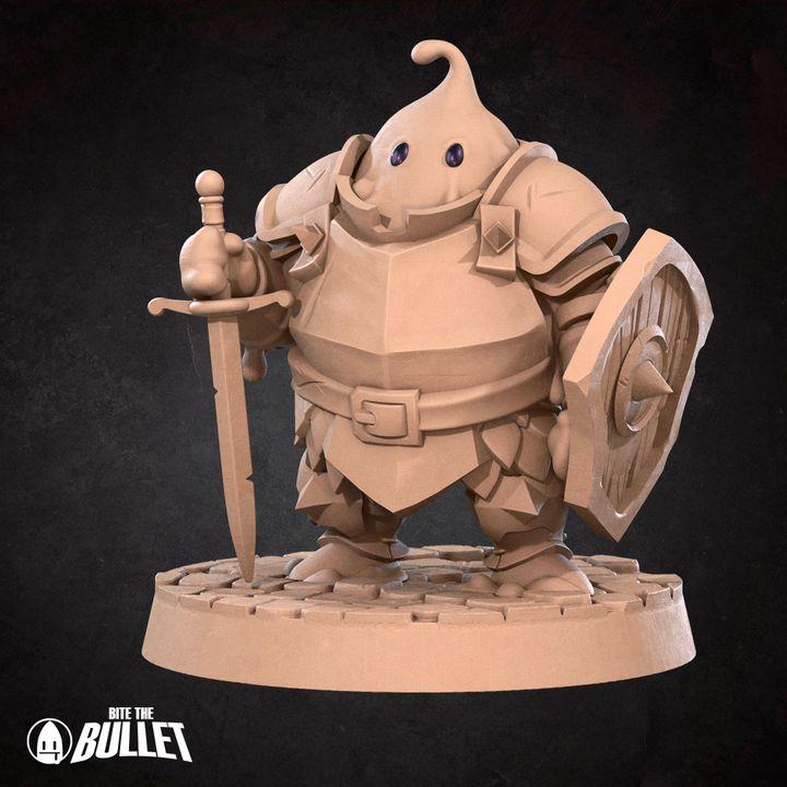 Plasmoid Warrior - 32mm, 35mm Scale - Unpainted Miniature