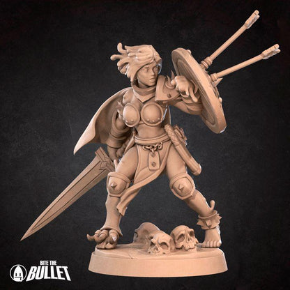 Plasmoid Barbarian - 32mm, 35mm Scale - Unpainted Miniature