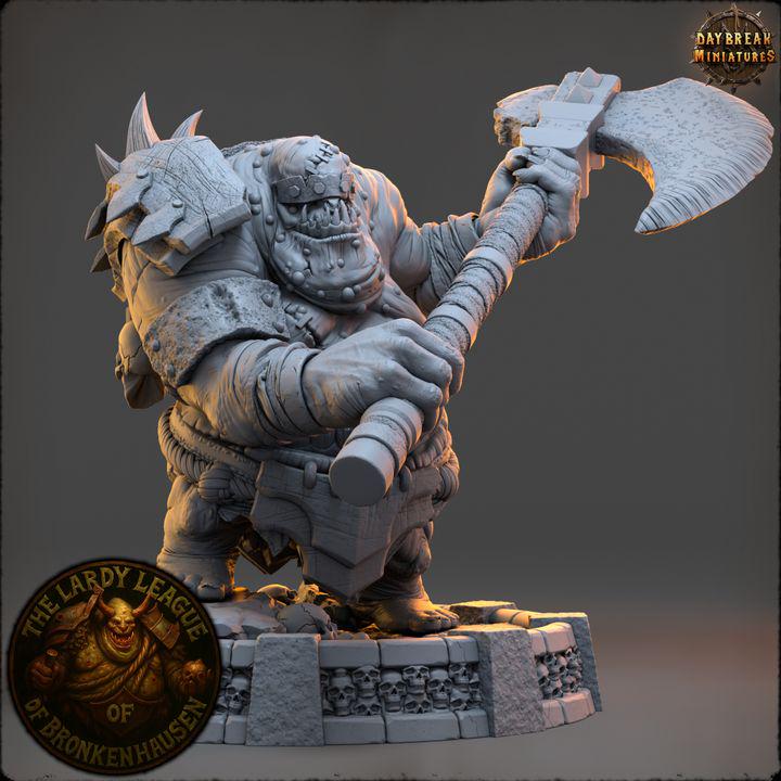 Harkus the Wretch - The Lardy League of Bronkenhausen - Unpainted Miniature