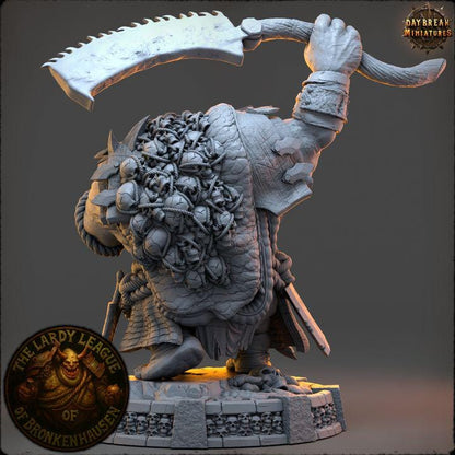 Oozebane Porrick - The Lardy League of Bronkenhausen - Unpainted Miniature