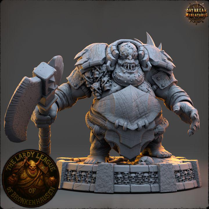 Slopgut Drindle - The Lardy League of Bronkenhausen - Unpainted Miniature