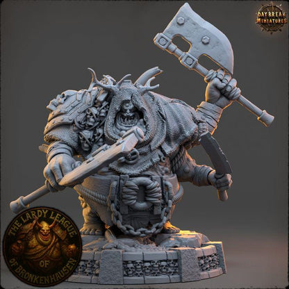 Grizzlefats Kornn - The Lardy League of Bronkenhausen - Unpainted Miniature
