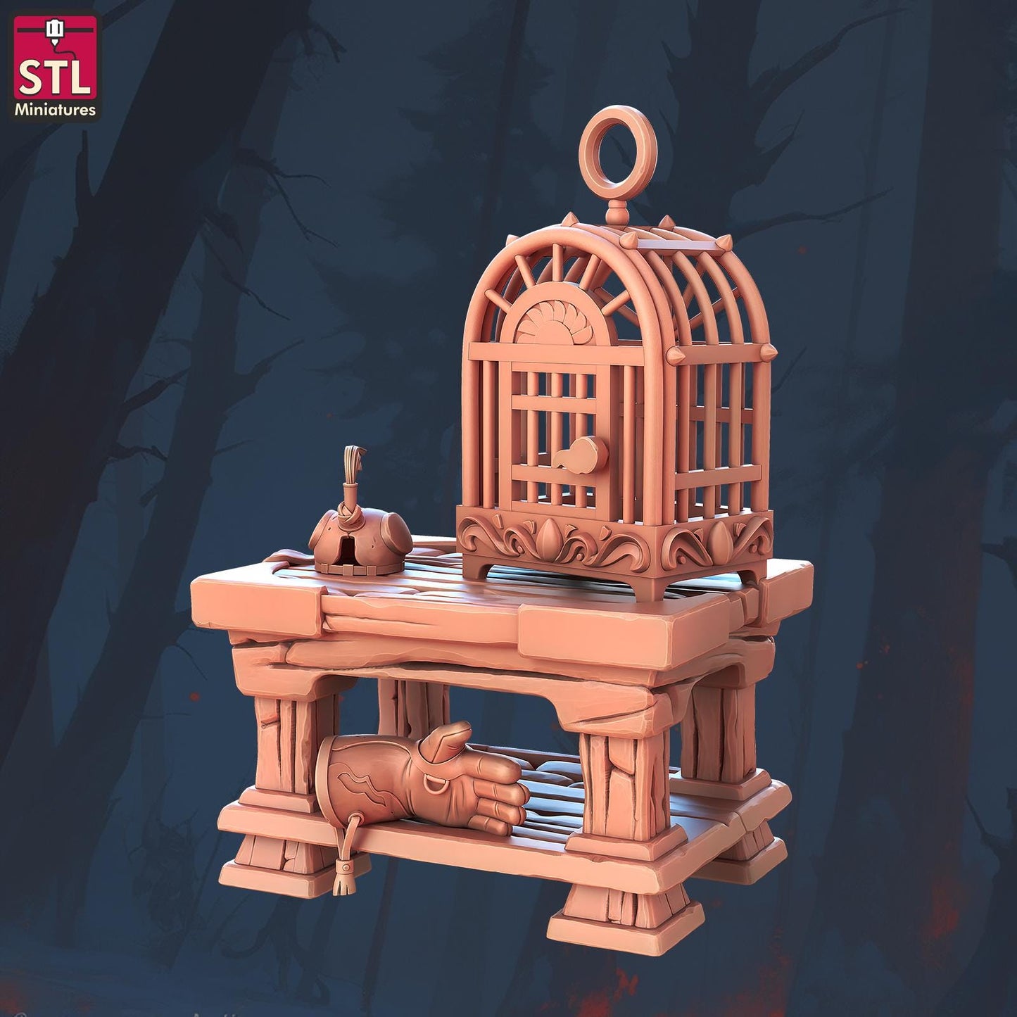 Animal Tamer Set - Townsfolk NPCs - 32mm Scale - Unpainted Miniature