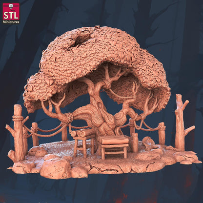 Animal Tamer Set - Townsfolk NPCs - 32mm Scale - Unpainted Miniature