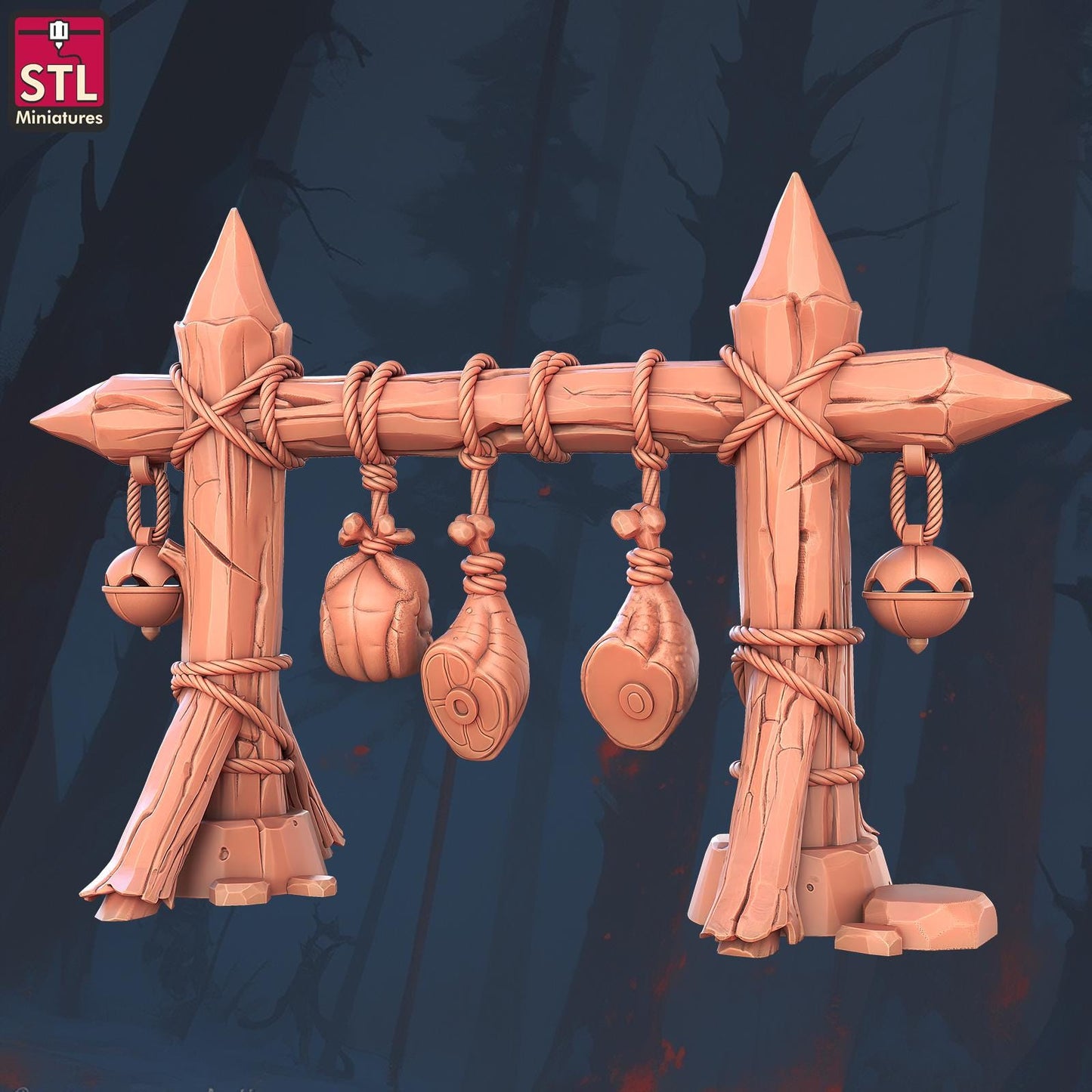 Crocodile Handler Set - Townsfolk NPCs - 32mm Scale - Unpainted Miniature