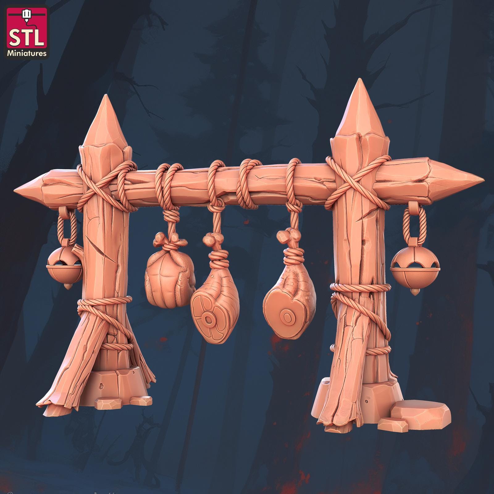 Crocodile Handler Set - Townsfolk NPCs - 32mm Scale - Unpainted Miniature