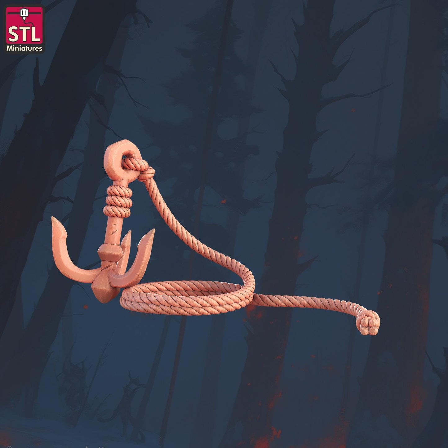 Crocodile Handler Set - Townsfolk NPCs - 32mm Scale - Unpainted Miniature