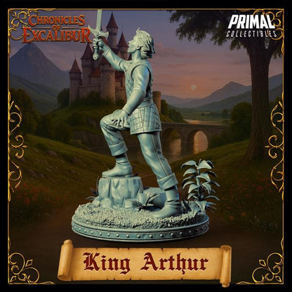 Young King Arthur - Unpainted Miniature