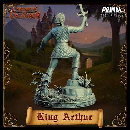 Young King Arthur - Unpainted Miniature