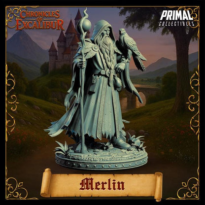 Merlin the Wizard - Unpainted Miniature