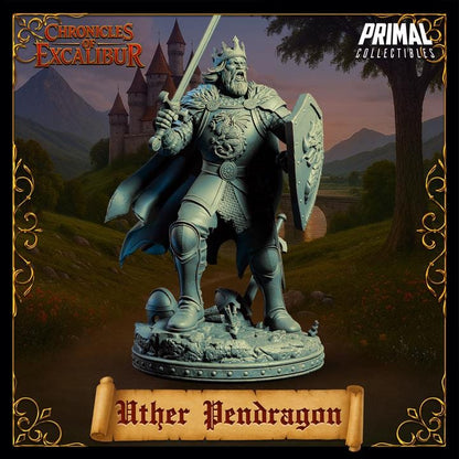 King Uther Pendragon - Unpainted Miniature