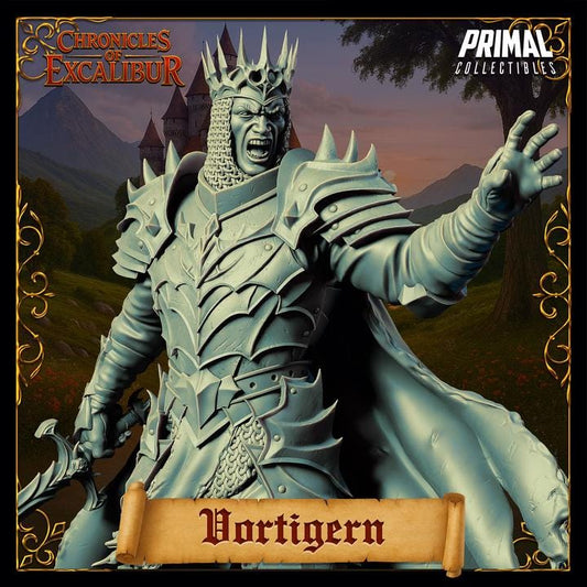 King Vortigern - Unpainted Miniature