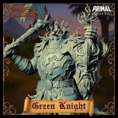 Mystic, Green Knight - Unpainted Miniature