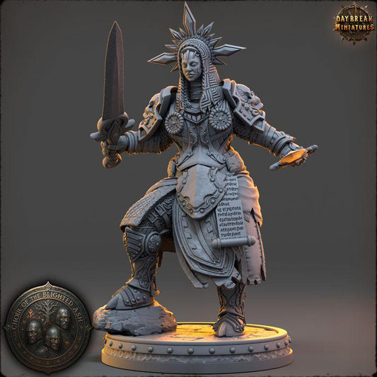 Isolde Kareth - Choir of the Blighted Ash - Unpainted Miniature