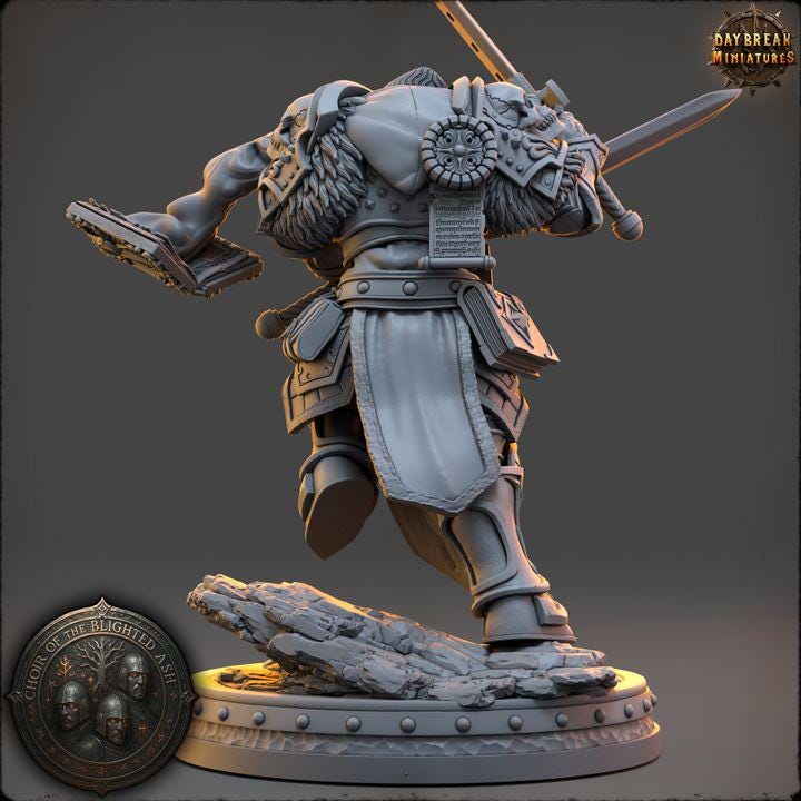 Eryn Kalross - Choir of the Blighted Ash - Unpainted Miniature