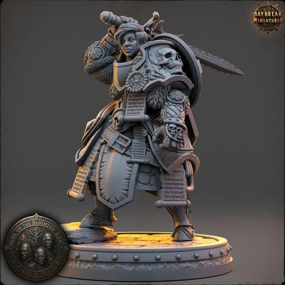 Eldra Veyne - Choir of the Blighted Ash - Unpainted Miniature