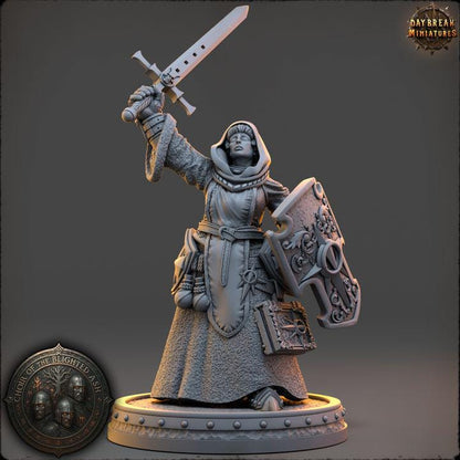 Dame Corintha Vale - Choir of the Blighted Ash - Unpainted Miniature