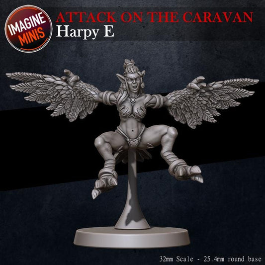 Harpy - Pose E - Unpainted Miniature