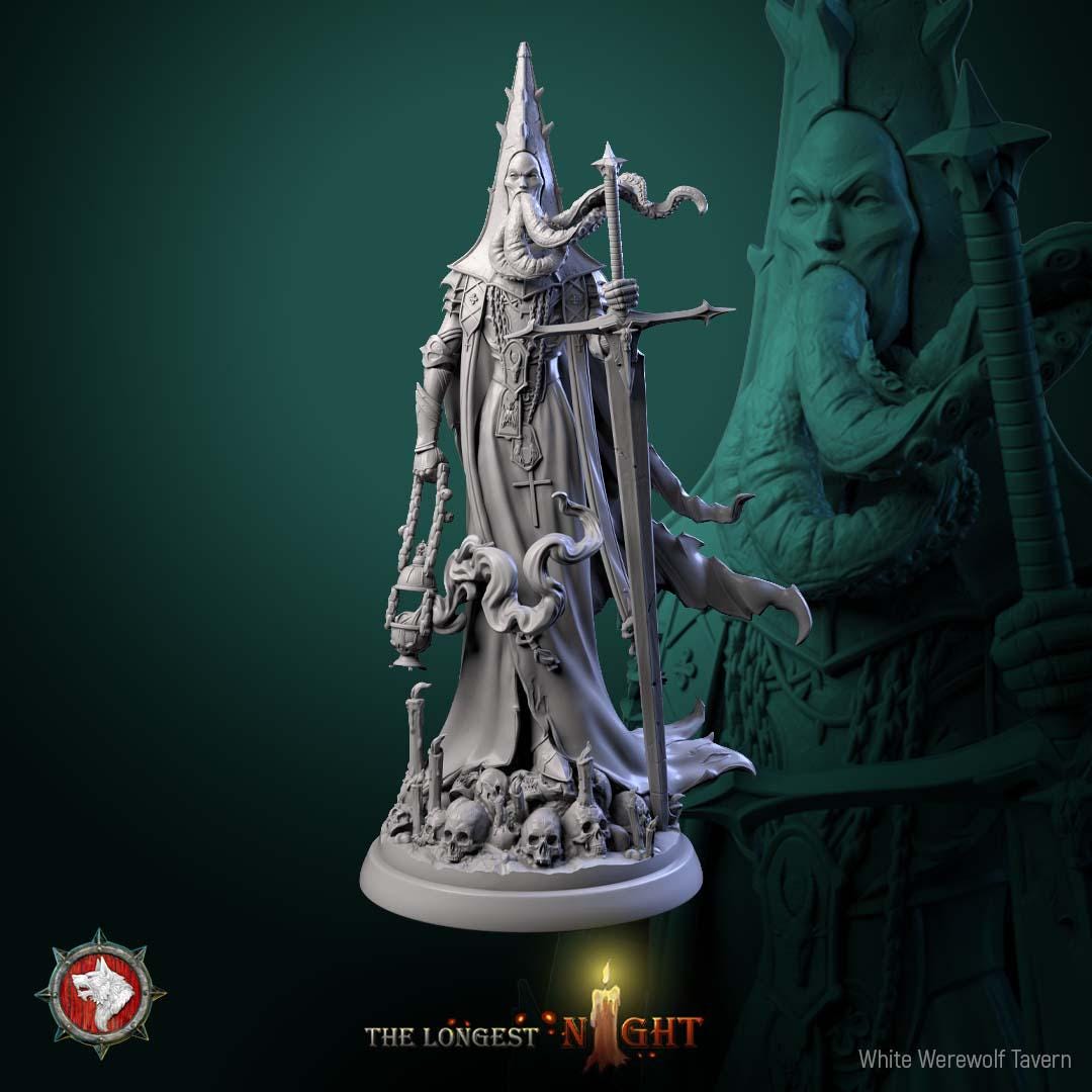 Cursed Priest - Unpainted Miniature