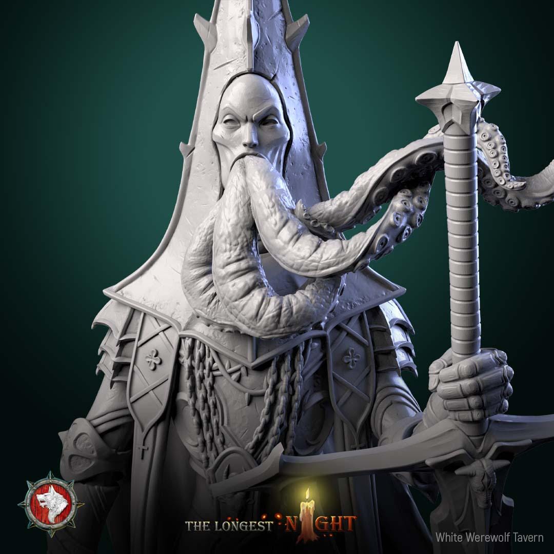 Cursed Priest - Unpainted Miniature