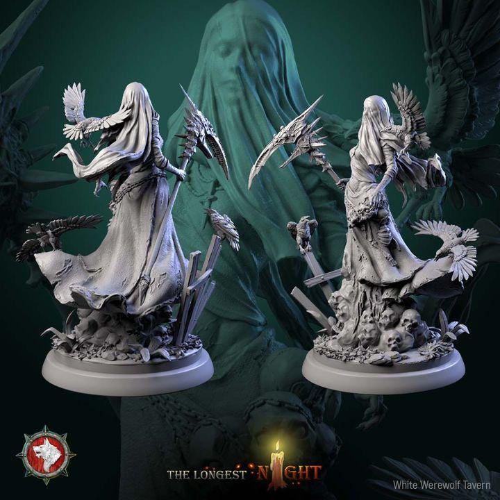 Plague Maiden - Unpainted Miniature