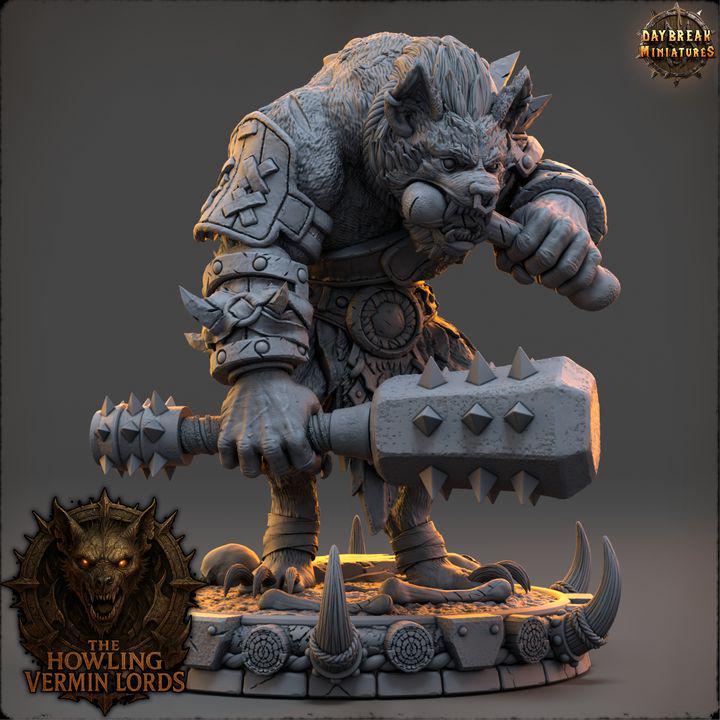 Vrekka Spine-Eater - The Howling Vermin Lords - Unpainted Miniature