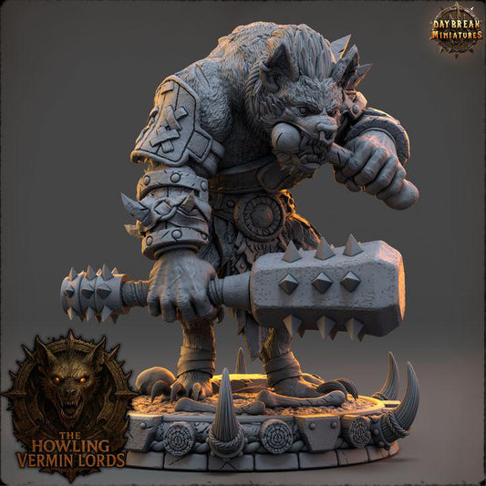 Vrekka Spine-Eater - The Howling Vermin Lords - Unpainted Miniature