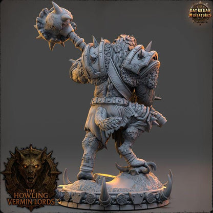 Ghrakka Dust-Hunter - The Howling Vermin Lords - Unpainted Miniature