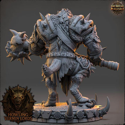 Fenruk the Carrion-Seer - The Howling Vermin Lords - Unpainted Miniature