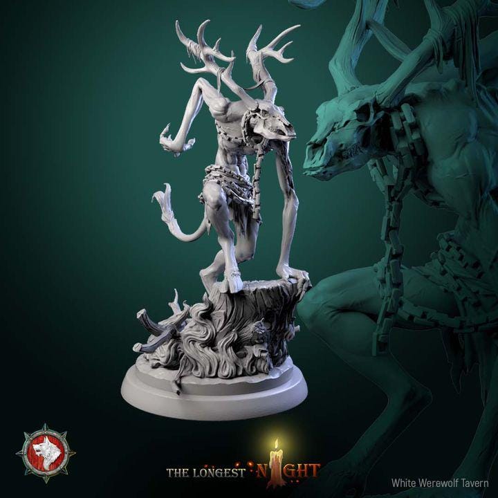 Wendigo - Unpainted Miniature