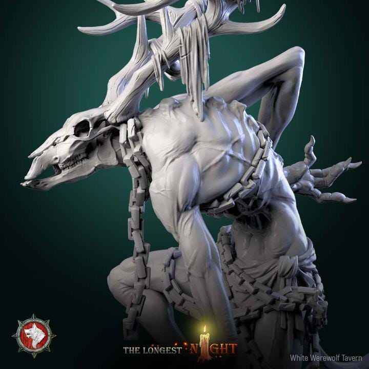 Wendigo - Unpainted Miniature