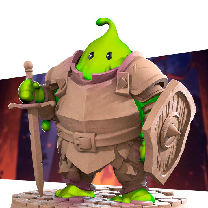 Plasmoid Warrior - 32mm, 35mm Scale - Unpainted Miniature