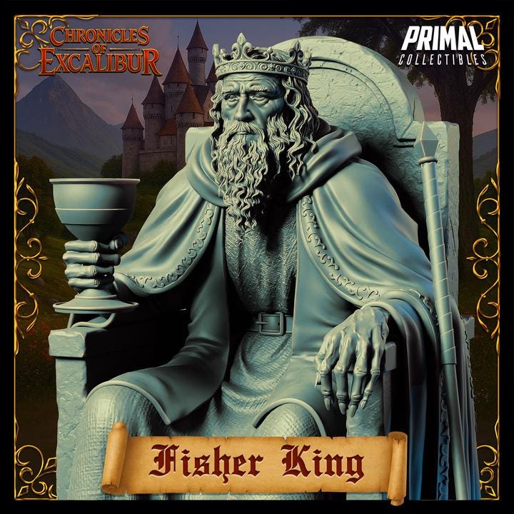 Fisher King - Chronicles of Excalibur - Unpainted Miniature