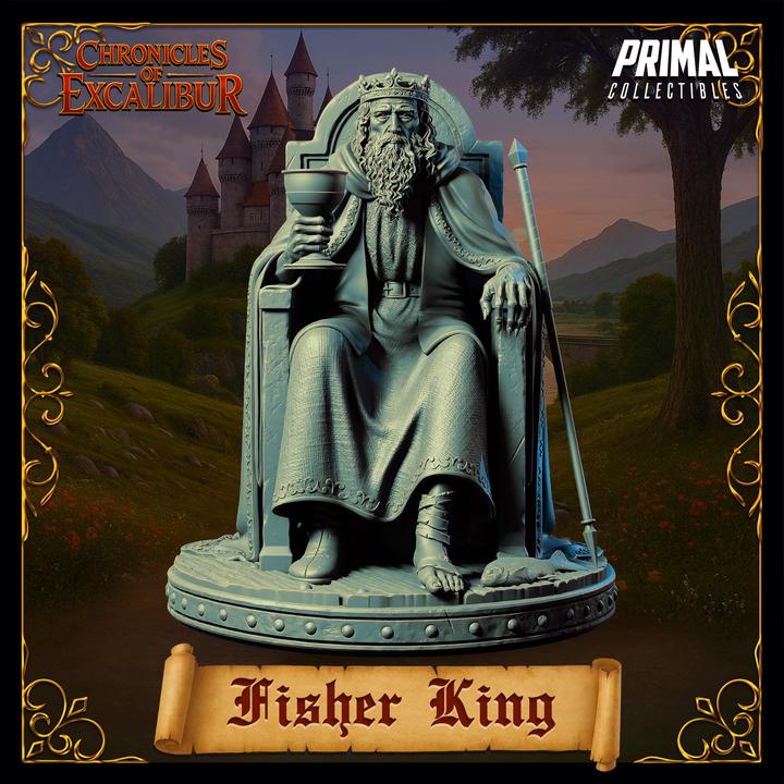 Fisher King - Chronicles of Excalibur - Unpainted Miniature