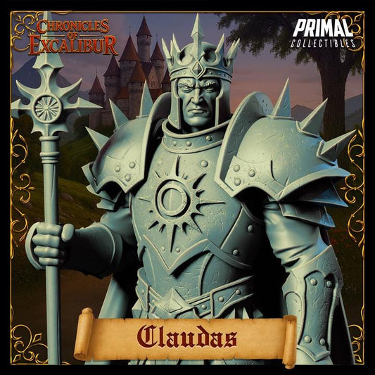 King Claudas - Chronicles of Excalibur - Unpainted Miniature