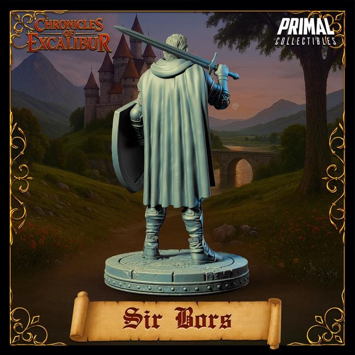 Sir Boris - Chronicles of Excalibur - Unpainted Miniature
