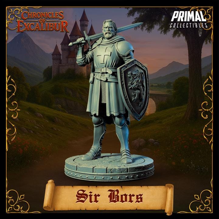 Sir Boris - Chronicles of Excalibur - Unpainted Miniature