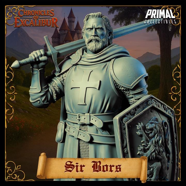 Sir Boris - Chronicles of Excalibur - Unpainted Miniature