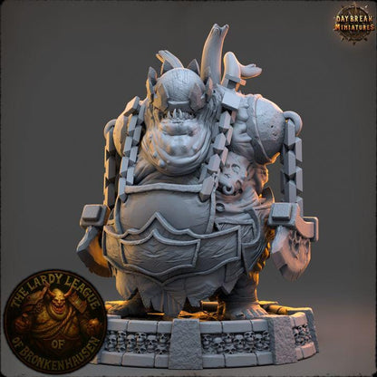 Gorfick Sludgebane - The Lardy League of Bronkenhausen - Unpainted Miniature