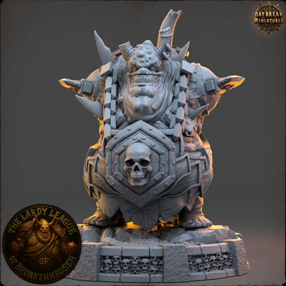 Blorch Crumplegorge - The Lardy League of Bronkenhausen - Unpainted Miniature