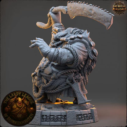 Oozebane Porrick - The Lardy League of Bronkenhausen - Unpainted Miniature