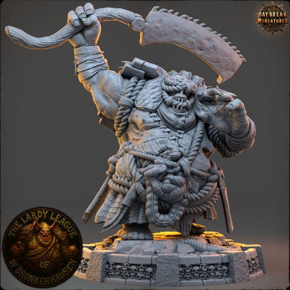 Oozebane Porrick - The Lardy League of Bronkenhausen - Unpainted Miniature