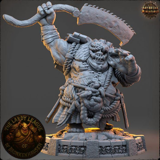 Oozebane Porrick - The Lardy League of Bronkenhausen - Unpainted Miniature