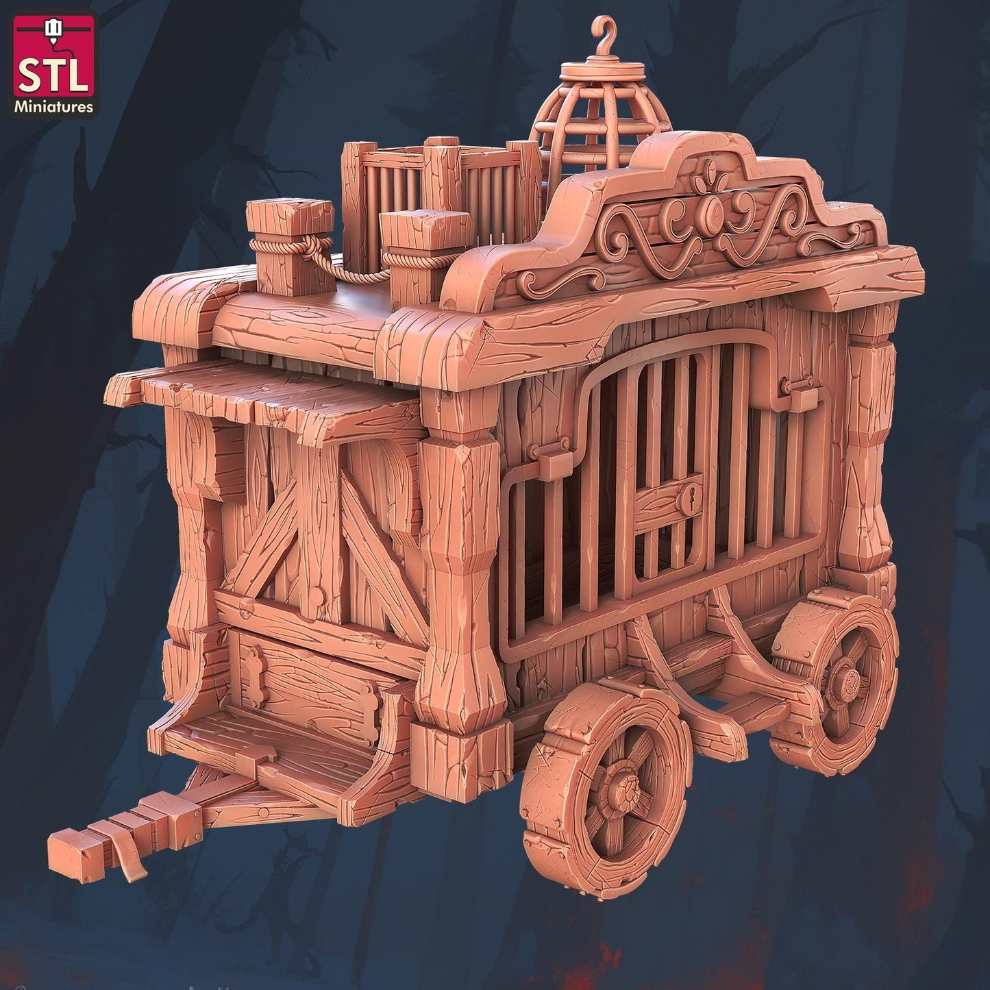 Animal Tamer Set - Townsfolk NPCs - 32mm Scale - Unpainted Miniature