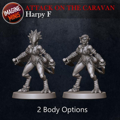 Harpy - Pose F - Unpainted Miniature