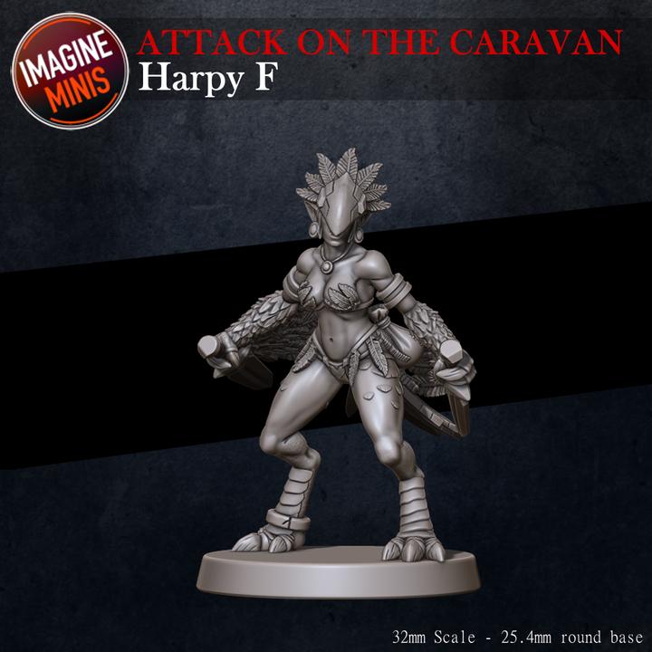 Harpy - Pose F - Unpainted Miniature